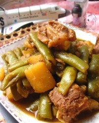 排骨土豆炖豆角