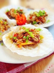 蒜蓉粉丝蒸扇贝
