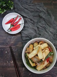 风吹肉炒香干