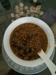 小米姜糖红枣粥