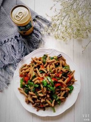 青椒炒鸭肠