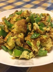 尖椒炒鸡蛋