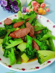 兰花炒香肠