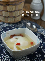 蜂蜜鸡蛋糖水