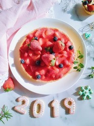 草莓果冻派