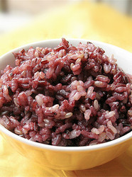 糙米黑米饭