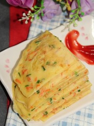 葱香鸡蛋饼