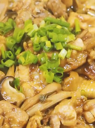 香菇蒸鸡腿