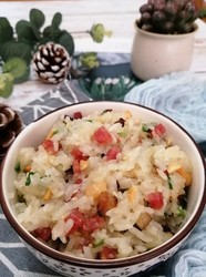 生炒腊味糯米饭