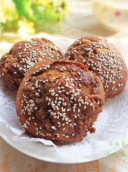 红糖芝麻酱烧饼