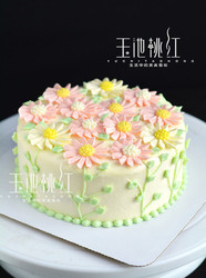小雏菊奶油蛋糕