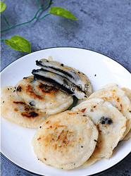 黑芝麻糯米饼