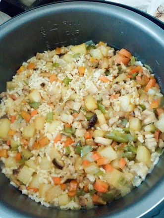 土豆蒸饭