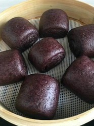 黑米馒头