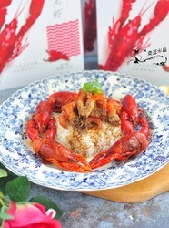 小龙虾盖浇饭