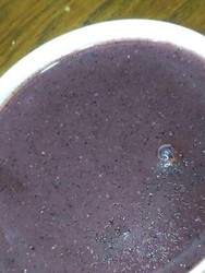 黑米大米米糊