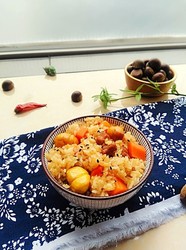 板栗糯米饭