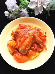杂蔬烤鸡翅鸡腿