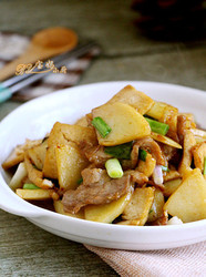 豆腐炒土豆