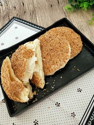 葱香芝麻烧饼