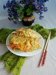 蔬菜摊面饼