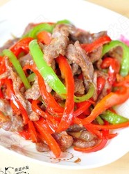 尖椒滑牛肉