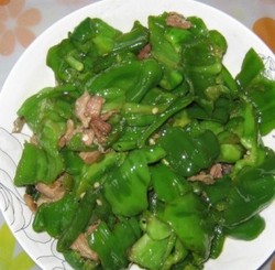 辣椒炒肉片