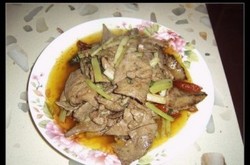 泡辣猪肝