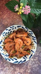 香辣炒虾