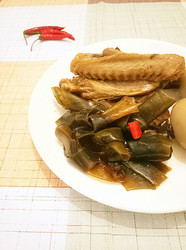 香辣卤鸭翅（海带卤蛋）