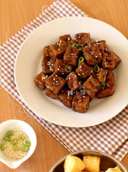 可乐豆腐