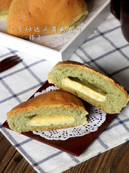 卡仕达三角面包