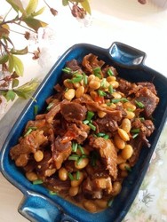 黄豆烧干鸭