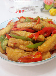 鱼香油豆腐