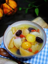 冰糖雪梨金桔汤