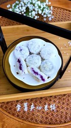 紫薯夹心米饼