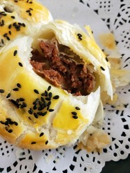 红豆沙酥饼