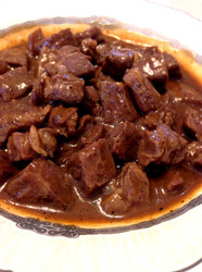 黑椒汁牛肉粒