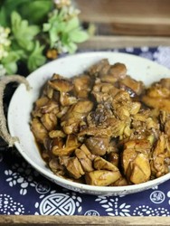 香菇炒鸡
