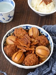 酱剥子肉圆笋干