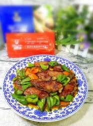 焦熘牛肉肠