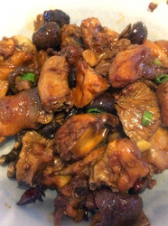 香菇烧鸡块