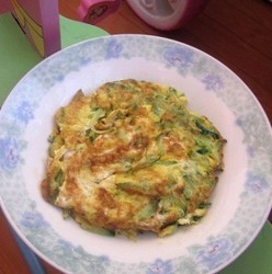 黄瓜丝煎鸡蛋