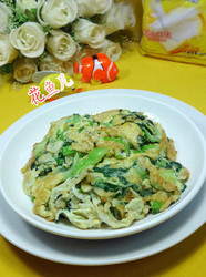 虾皮青菜炒鸭蛋