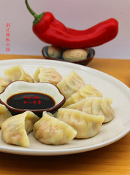 剥皮辣椒水饺