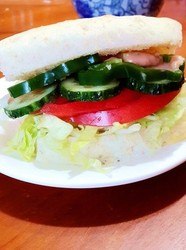 蔬菜三明治