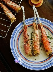 迷迭香烤红虾