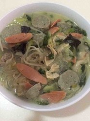 鱼丸粉丝汤