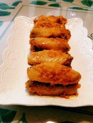 咸蛋黄焗鸡翅