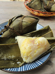 绿豆鲜肉粽